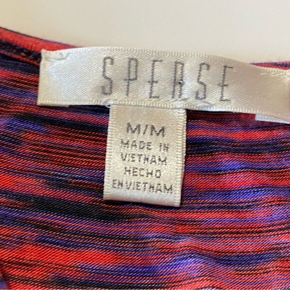 Spense Sleeveless Maxi Dress Cinched Braided Waist Faux Wrap Women's Size Medium - Picture 9 of 12